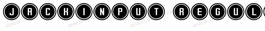 JackInput Regular字体转换